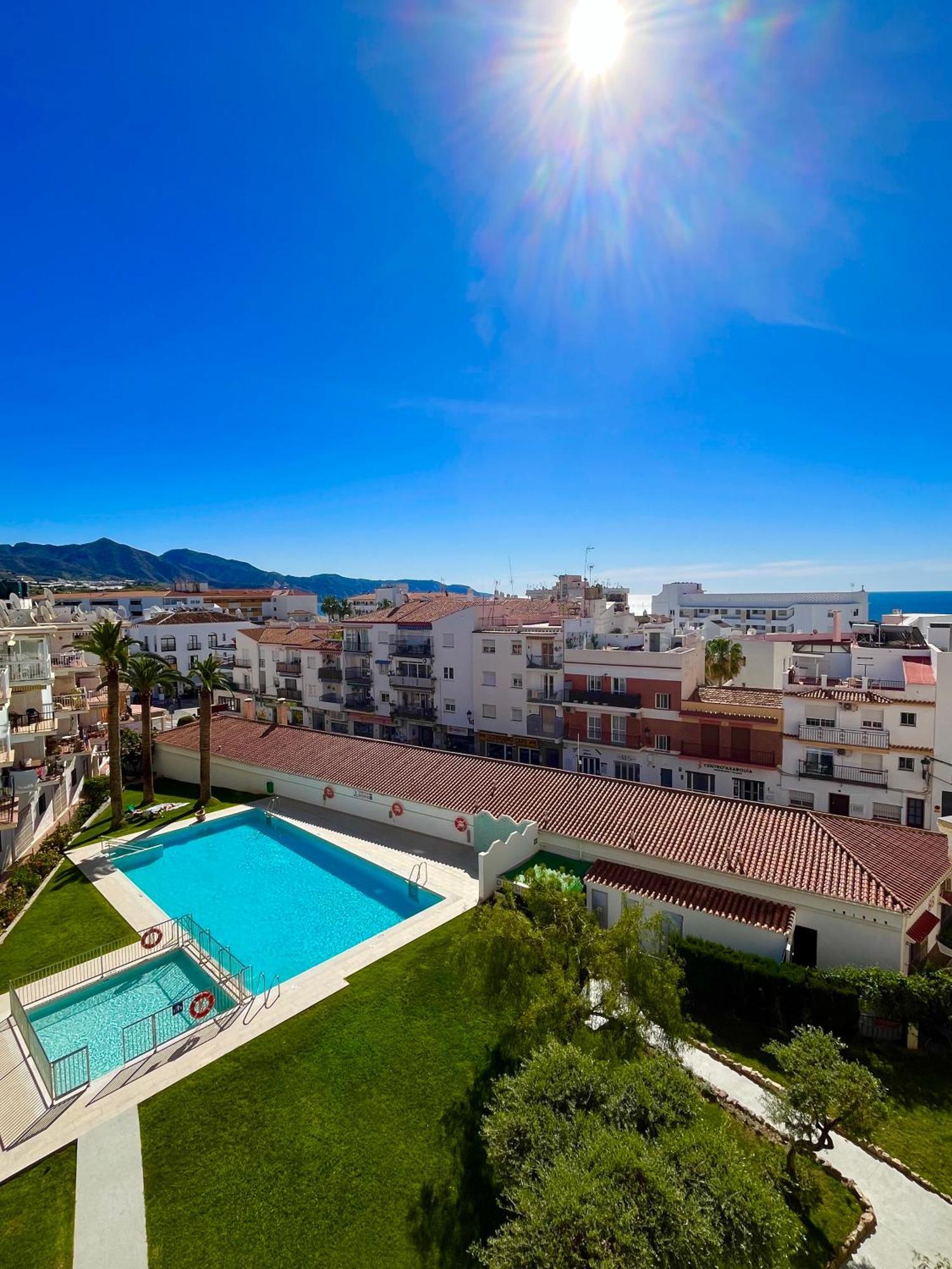 Wonderful Flat With Seaview In Nerja Apartment Exterior foto